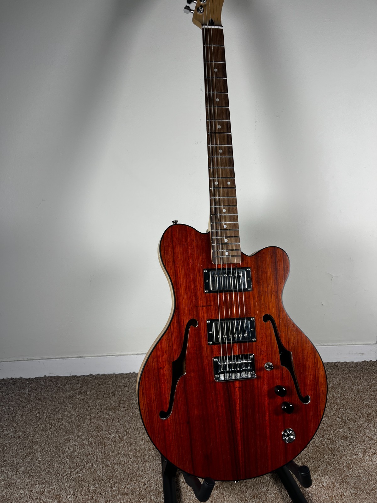 Catalyst – Semi-Hollow Electric Guitar – FREE HARDCASE & SHIP(ES225/Tele hybrid)
