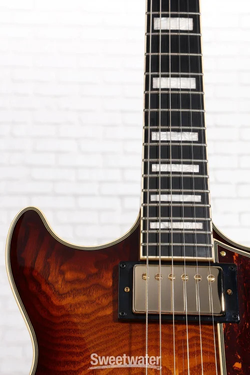 Ibanez Artcore Expressionist AM93QA Electric Guitar – Vintage Violin High Gloss