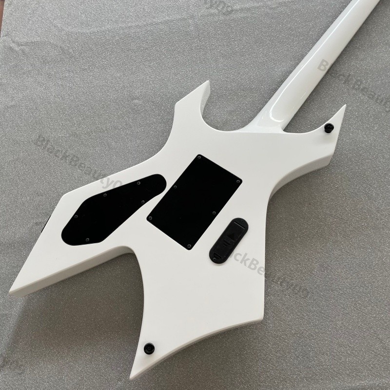 Warlock Solid Body Electric Guitar C Shape Neck Stainless Rounded Fret Edge