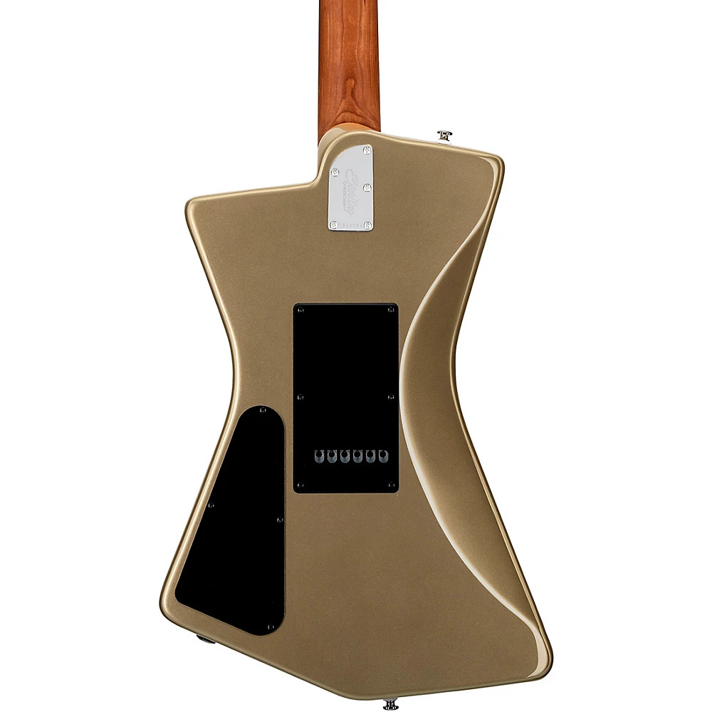 Sterling by Music Man St. Vincent Goldie Electric Guitar Cashmere