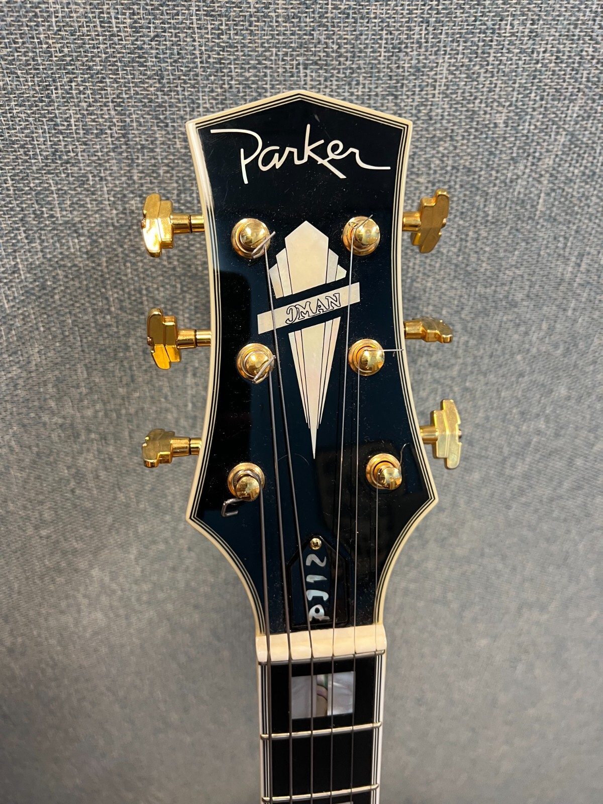 Parker PJ12 J Man Hollow Body Electric Guitar – Natural Finish