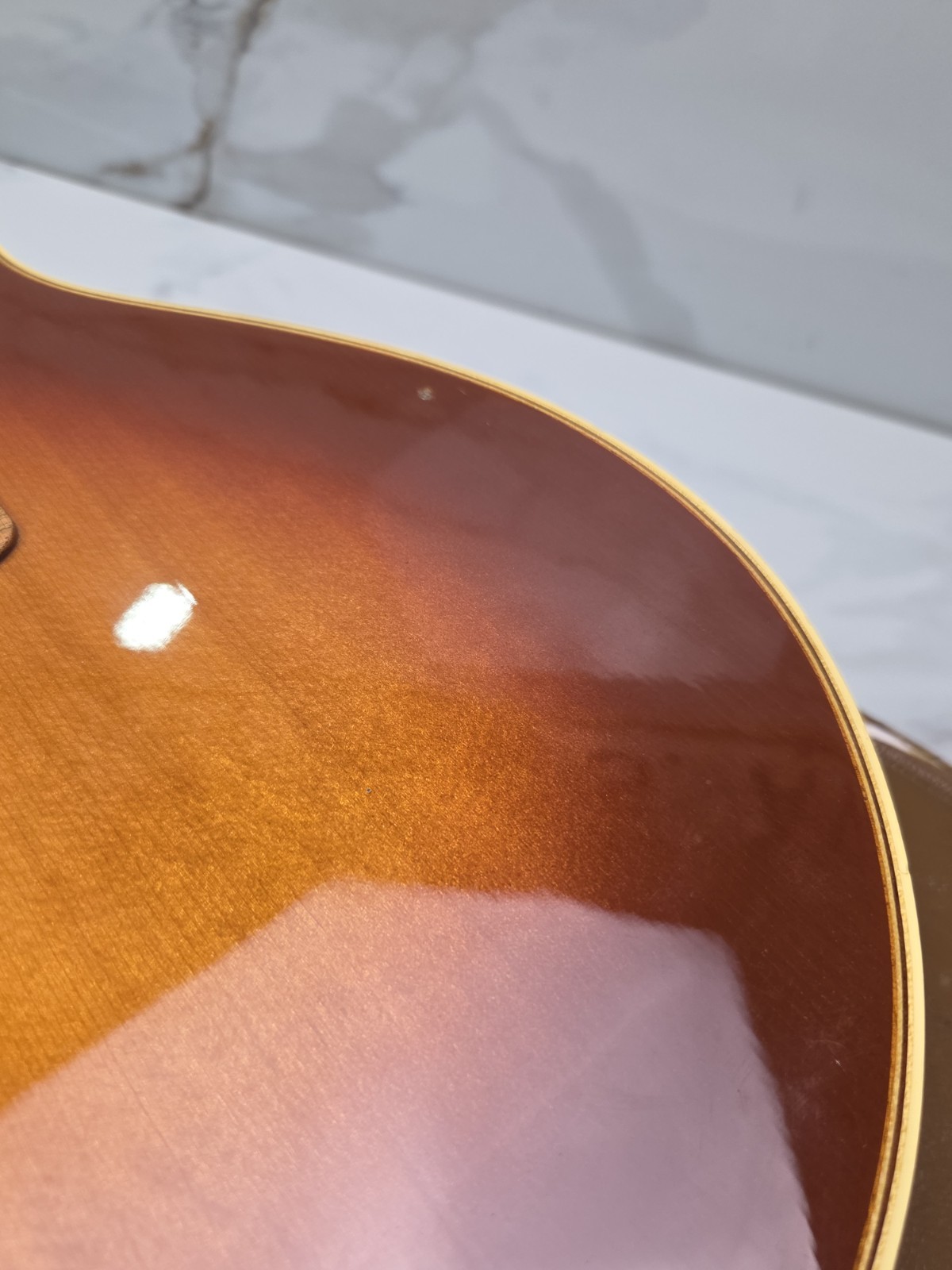 Ovation 85 Collectors Series Owned by Mick Jones FOREIGNER 1985 Sunburst Guitar