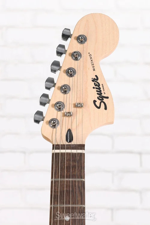 Squier Sonic Mustang HH Electric Guitar – Black, Laurel Fingerboard
