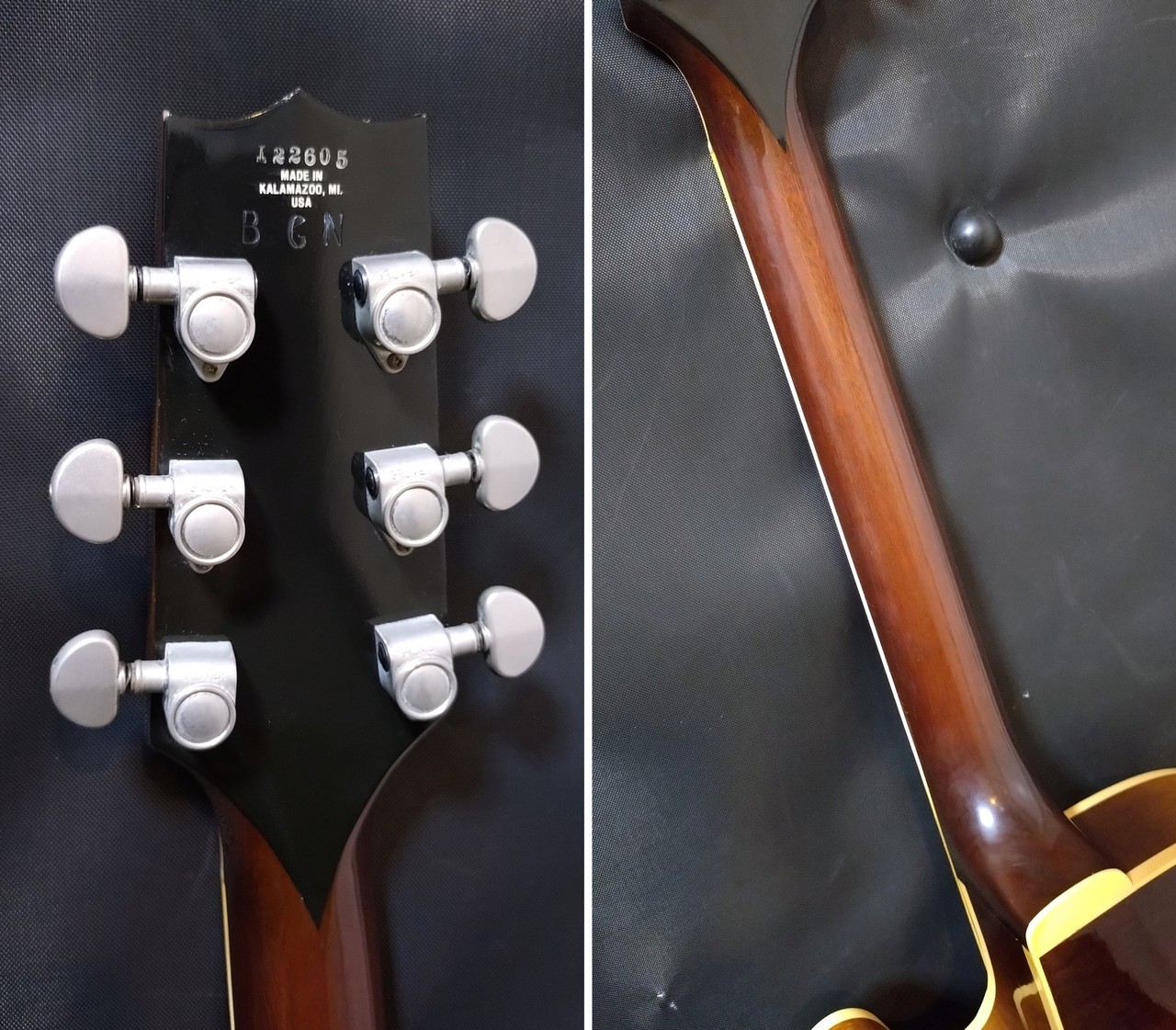 Heritage H-576 Antique Sunburst Full Acoustic Electric Guitar Used
