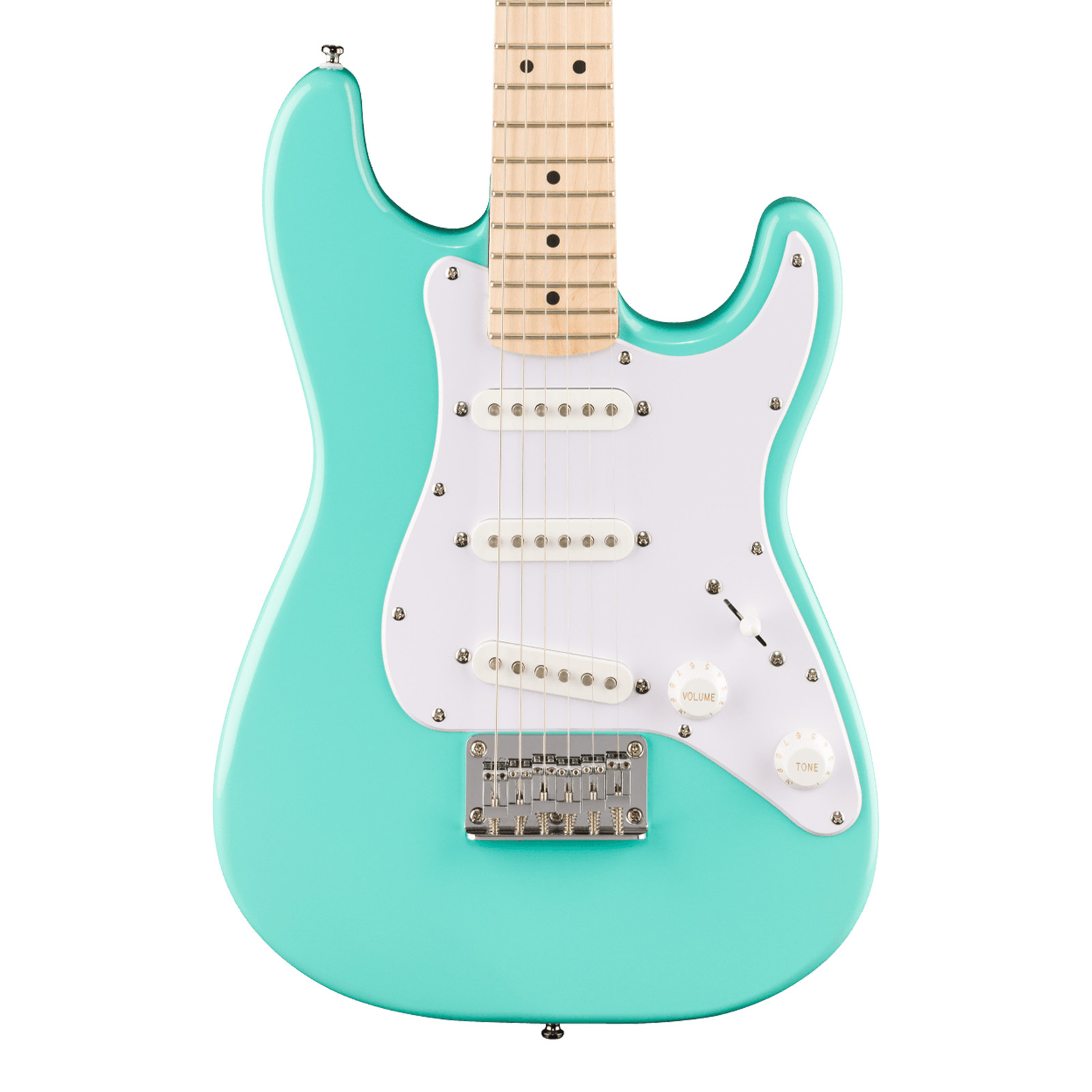 Used Squier Mini Stratocaster Electric Guitar – Sea Foam Green