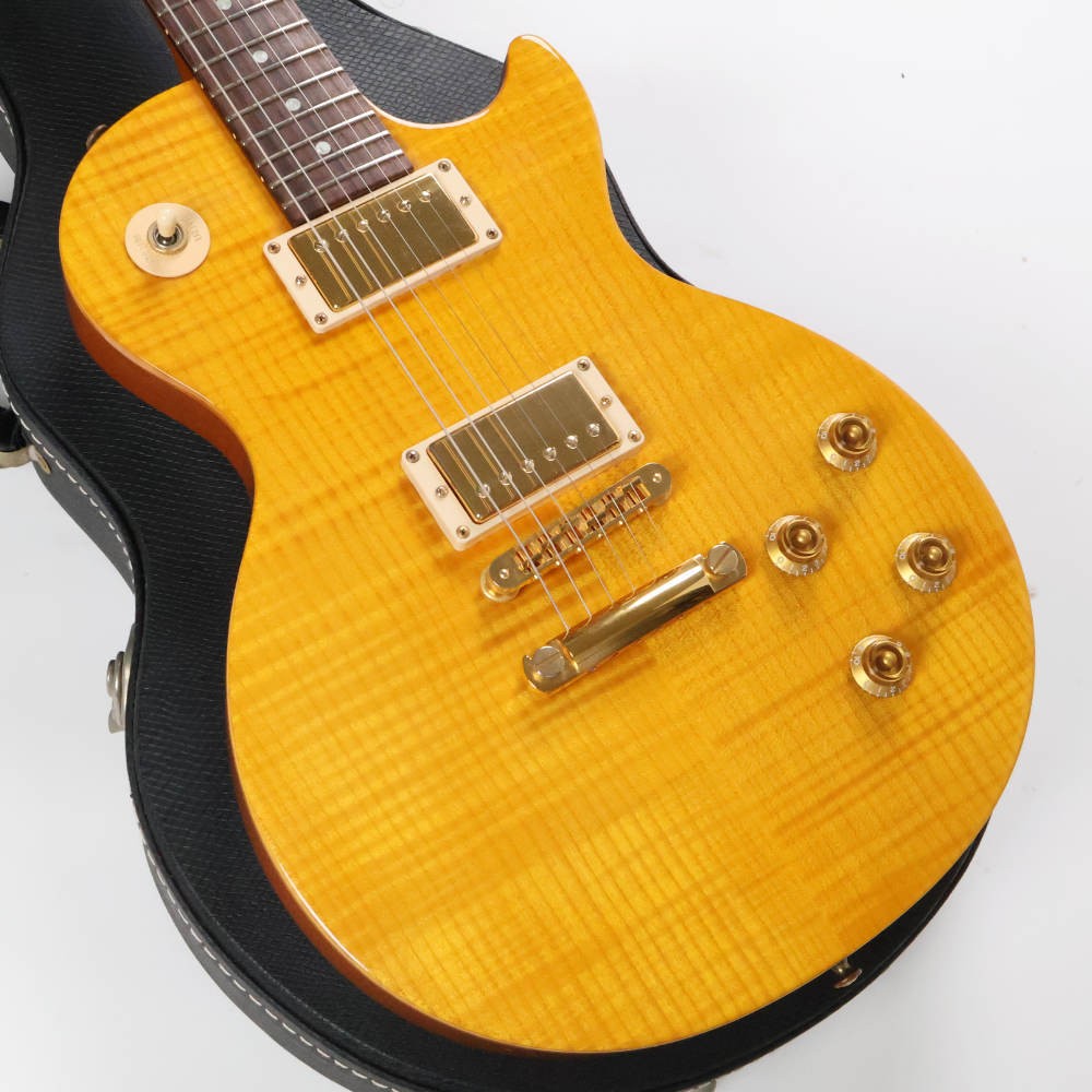 Gibson Les Paul Junior Special Plus Trans Amber Gold Hardware o8213