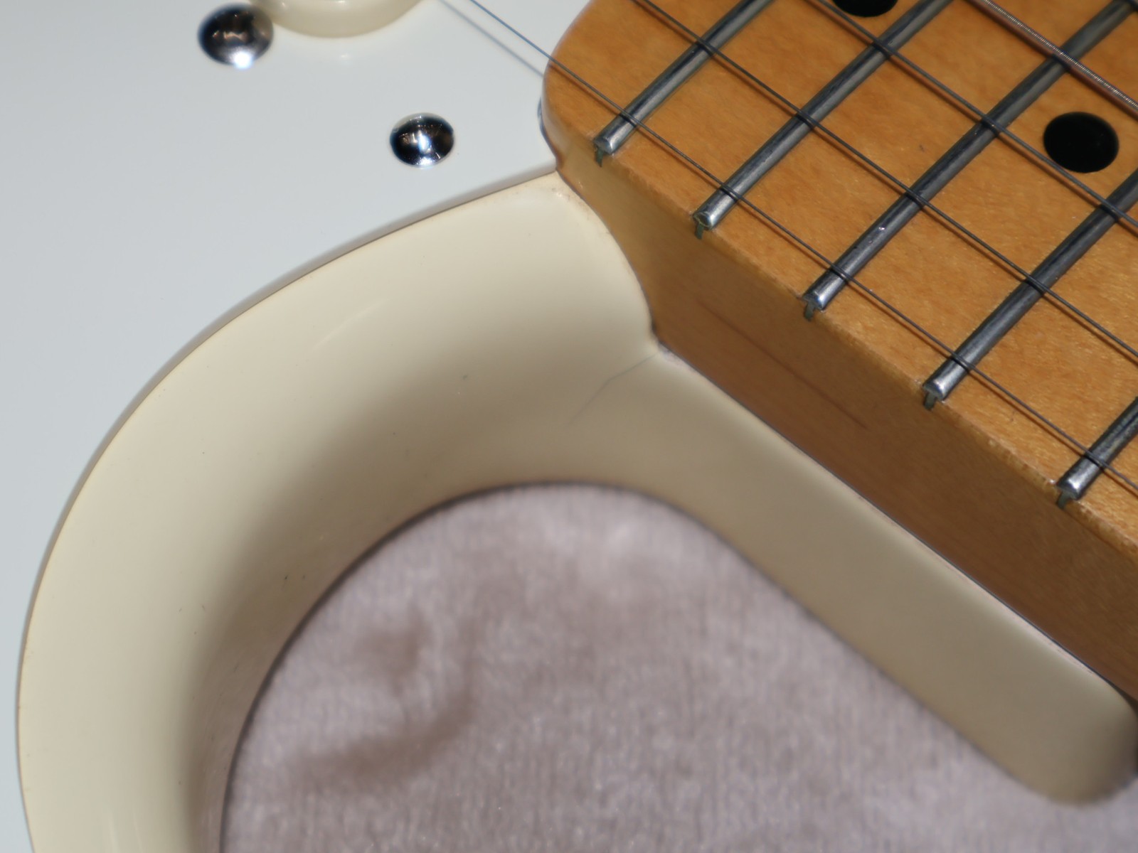 86-87 MIJ Japan Fender Squier Stratocaster ST-357 A Series Olympic White Gigbag!