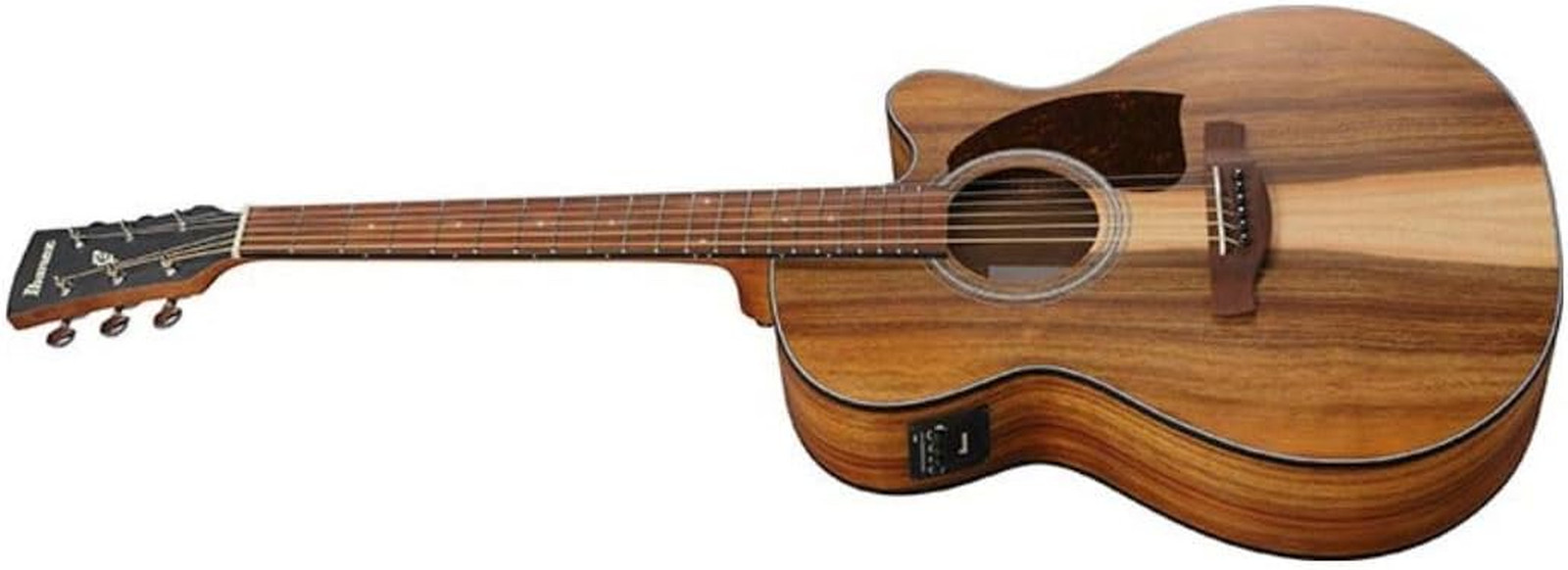 Ibanez PC50WSCE Acoustic Electric Guitar Natural White Siris Cutaway Nandu Woods