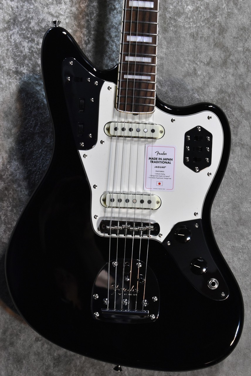 Fender Made in Japan Traditional Late ’60s Jaguar -Black- #JD26013383 3.75kg