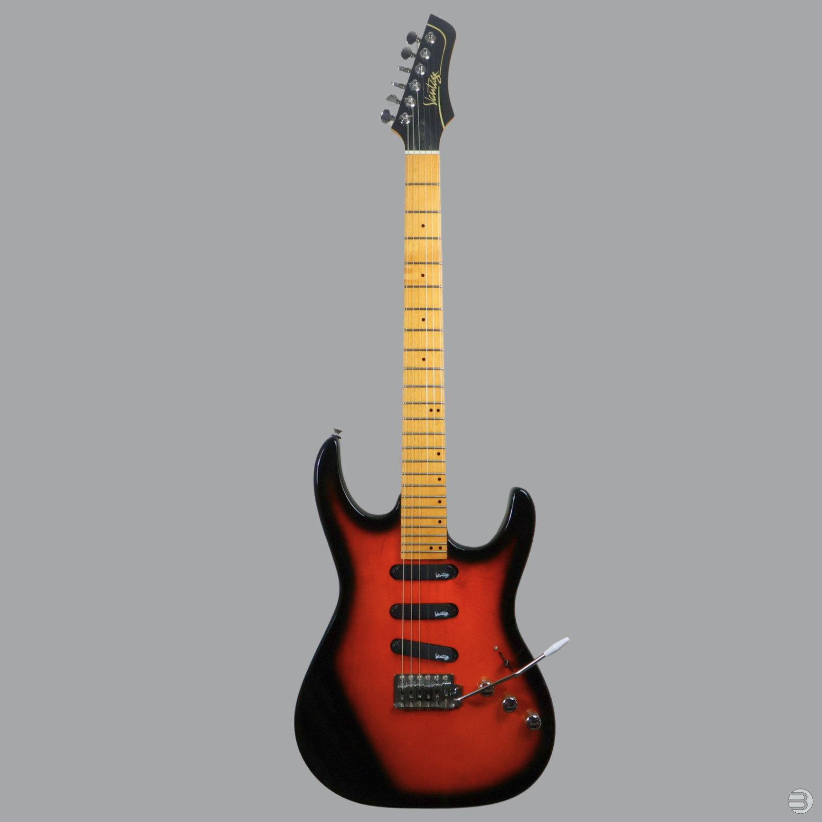 Vantage 113T Electric Guitar – Made in Korea c. 1985 – Sunburst