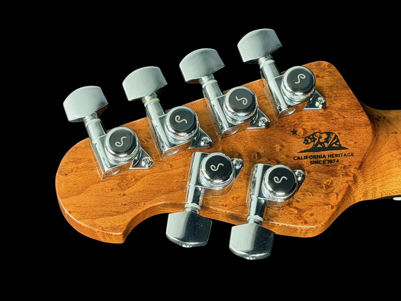 2023 ERNIE BALL MUSIC MAN LUKE IV QUILT TOP ~ GATOR BURST