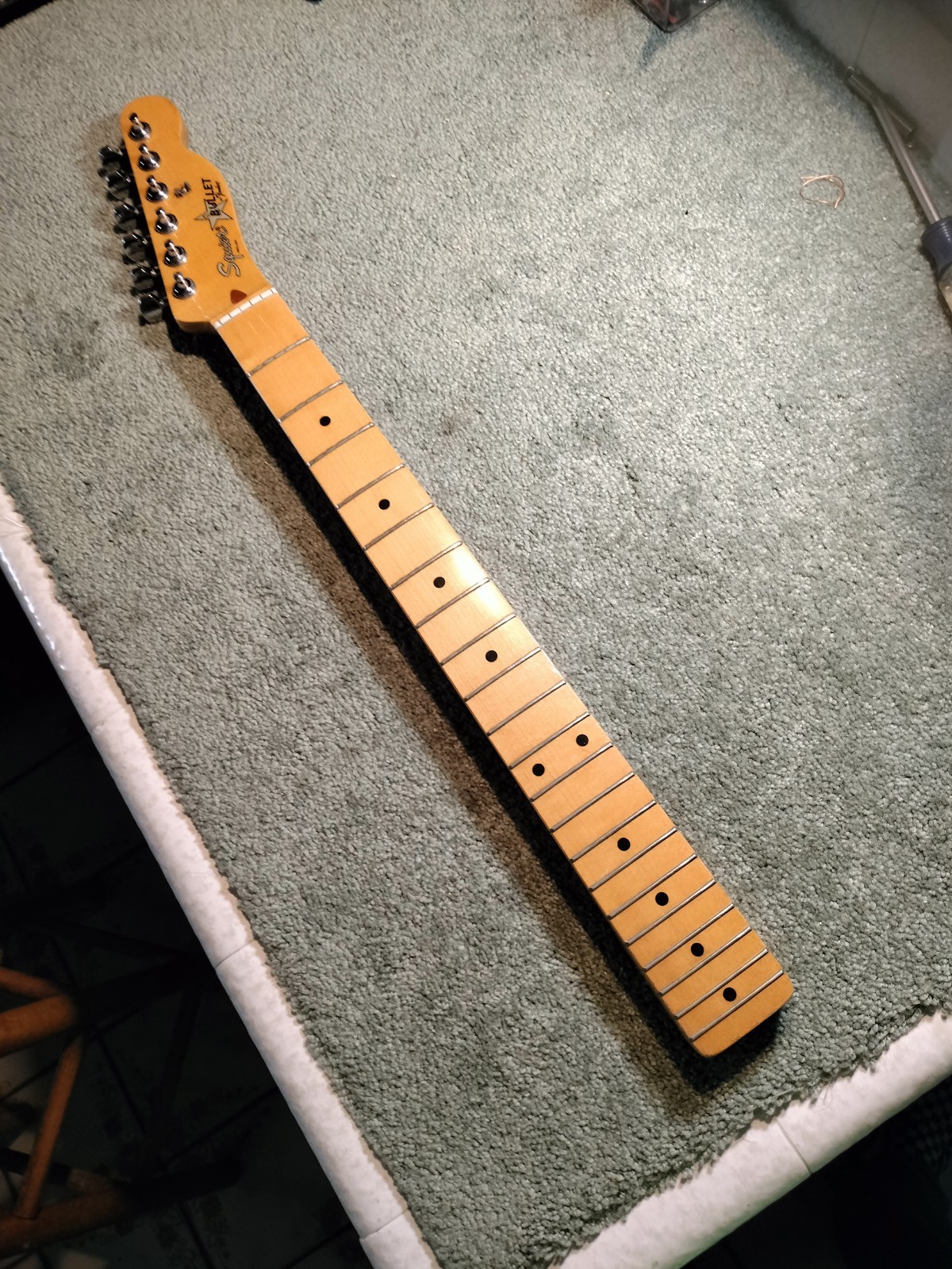 1984 Fender Tele Squier Bullet Telecaster Neck Made In Japan – Fully Loaded MIJ