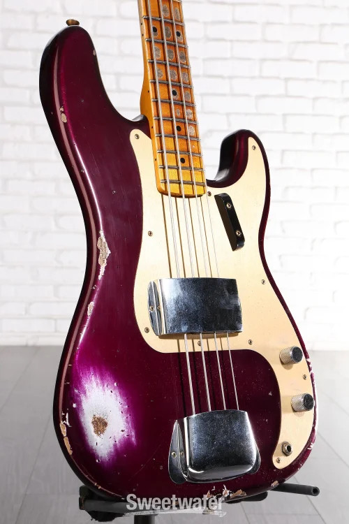 Fender Custom Shop 1957 Precision Bass Heavy Relic – Super Aged Purple Metallic