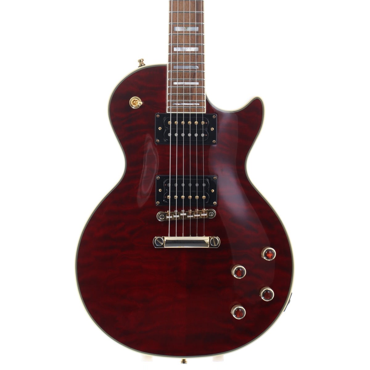Epiphone Prophecy Les Paul Custom Plus GX Black Cherry [18051513192]