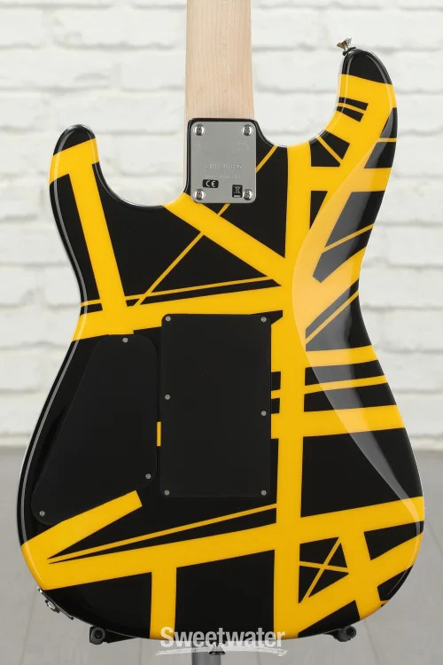 EVH Striped Series – Black w/ Yellow Stripes