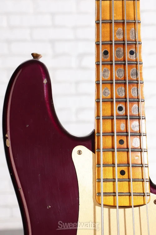 Fender Custom Shop 1957 Precision Bass Heavy Relic – Super Aged Purple Metallic