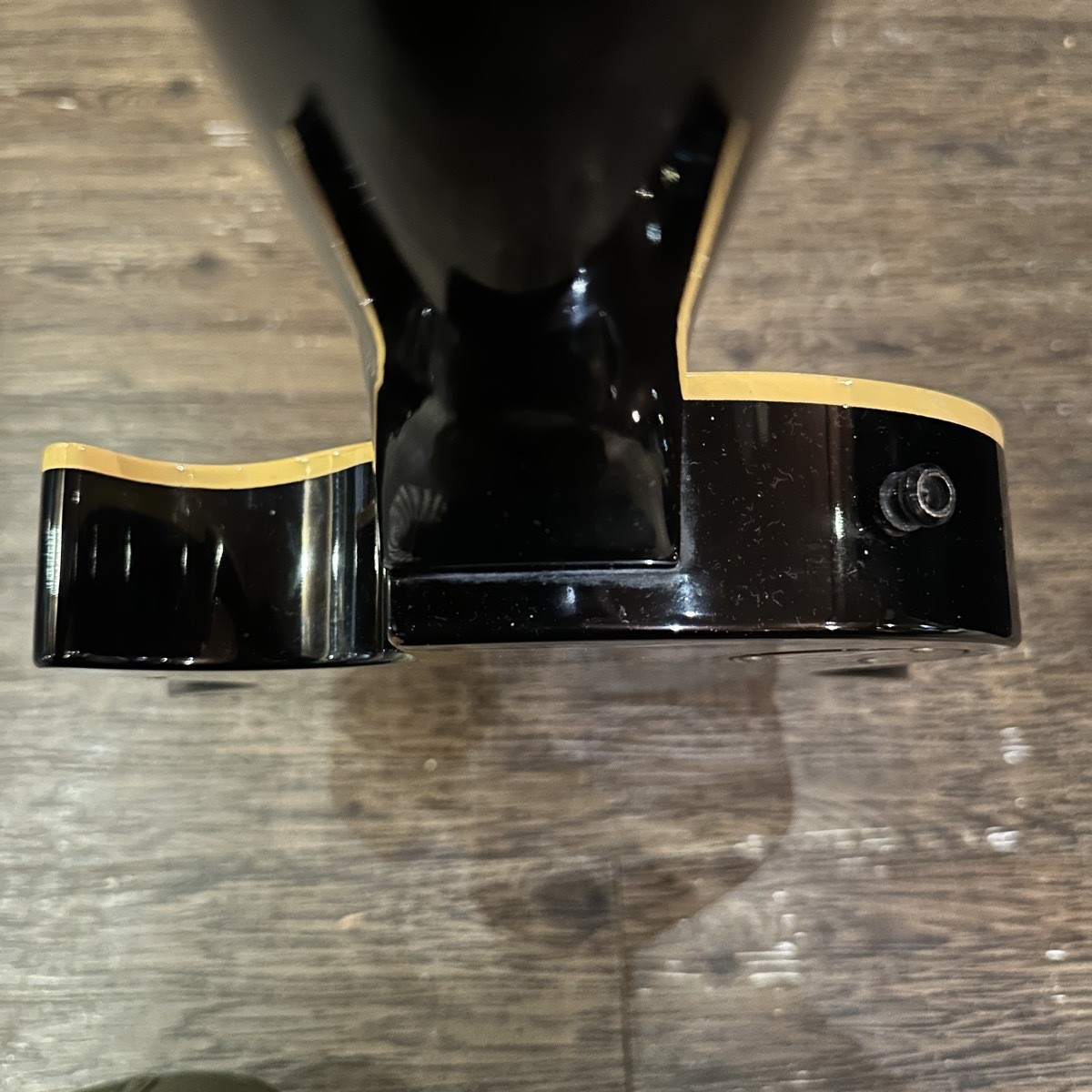 Ornetts Gm-5R Black Laminate Mod Electric Guitar Asahi Woodworking -R046