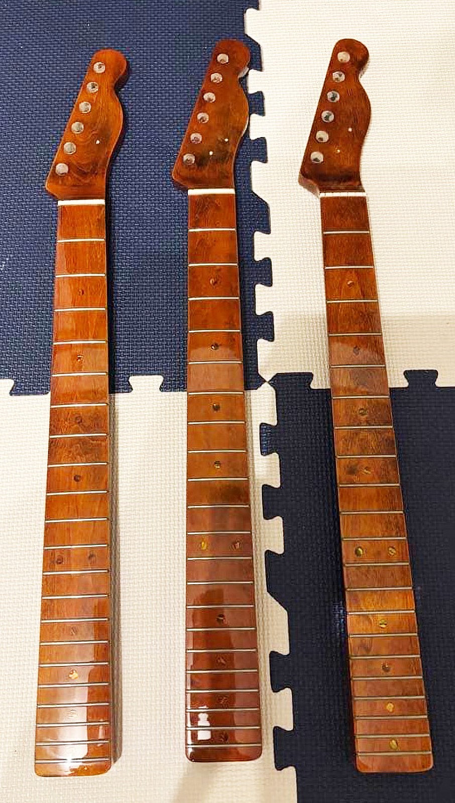 Telecaster TL Roasted Maple 21f “Neck Only” Lot of 3 Vintage Guitar MIJ Japan