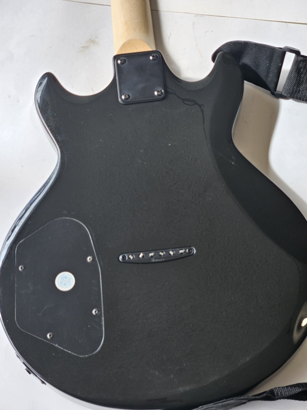 Vintage Ibanez Gio Electric Guitar Black Gax W/ Strap Gig Bag