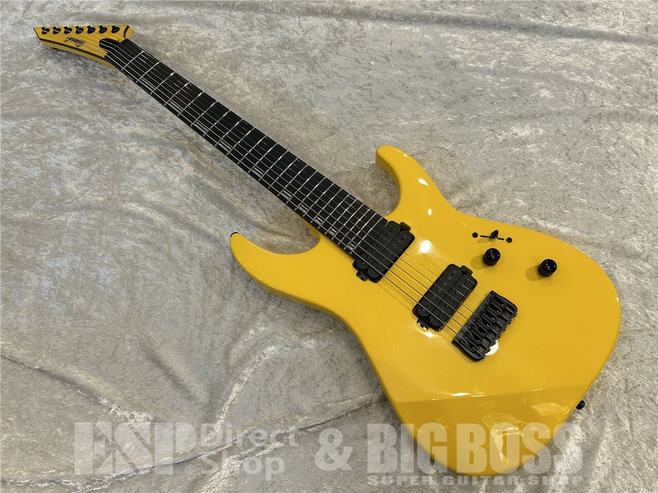 EDWARDS E-M-II-7 Yellow Metallic Electric Bass Used