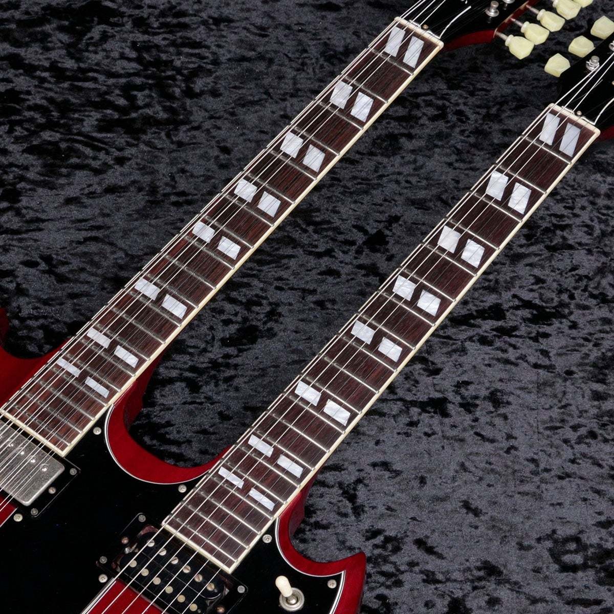 Grecor SSW-140-CH Double-Neck Guitar Used PU Switch 6/12 String Flexibility
