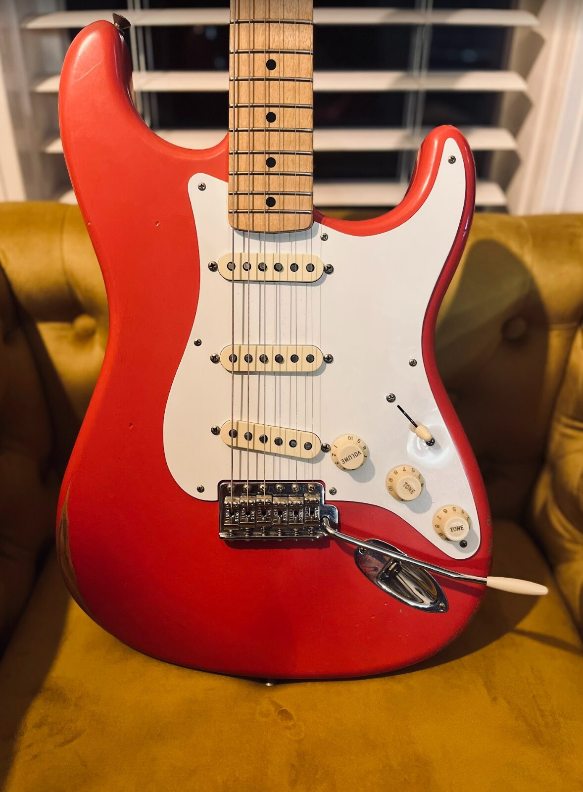 Fender Stratocaster Vintera 50’s Road Worn – Fiesta Red