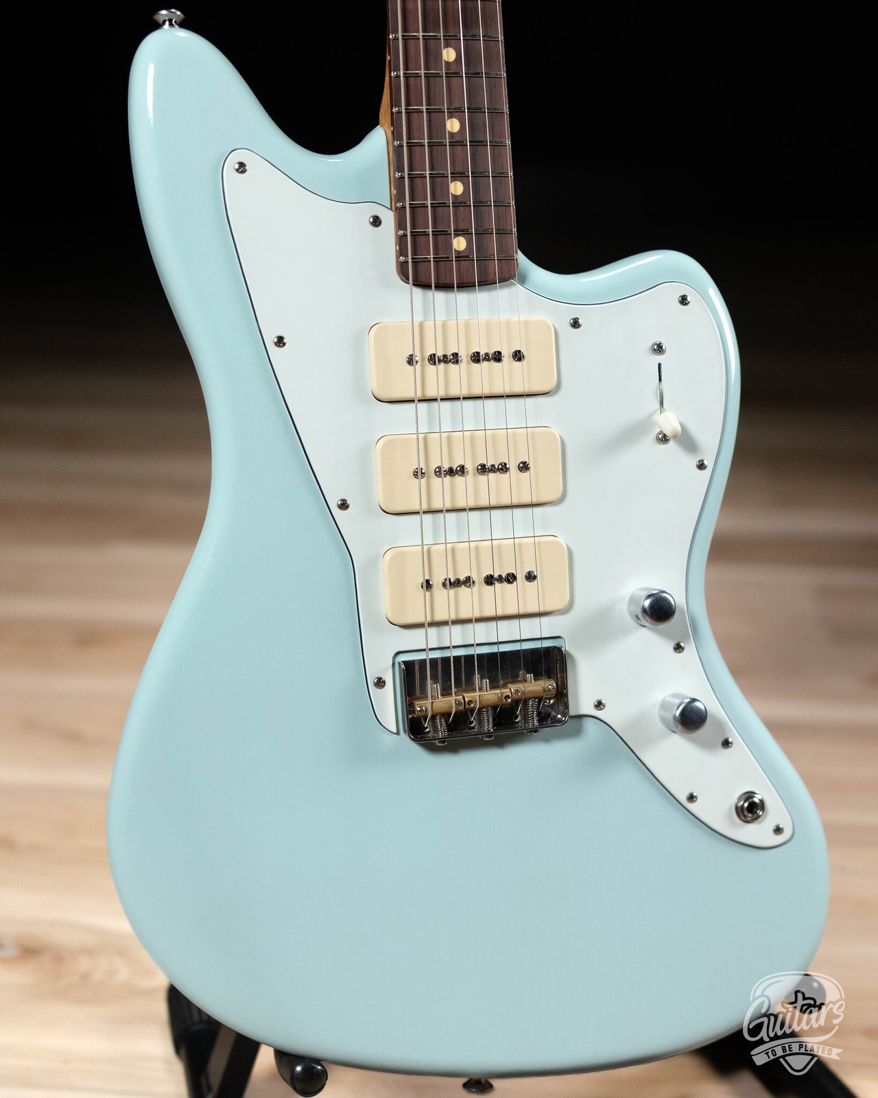 LsL Instruments Silverlake ERA Triple P-90 Guitar – Sonic Blue