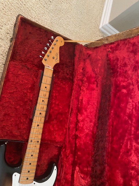 1954 Fender Stratocaster with Original Case – Rare!