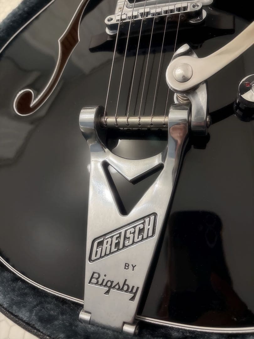 Gretsch Pro Falcon SL BLK Electric Guitar Black 24.6 in Condition