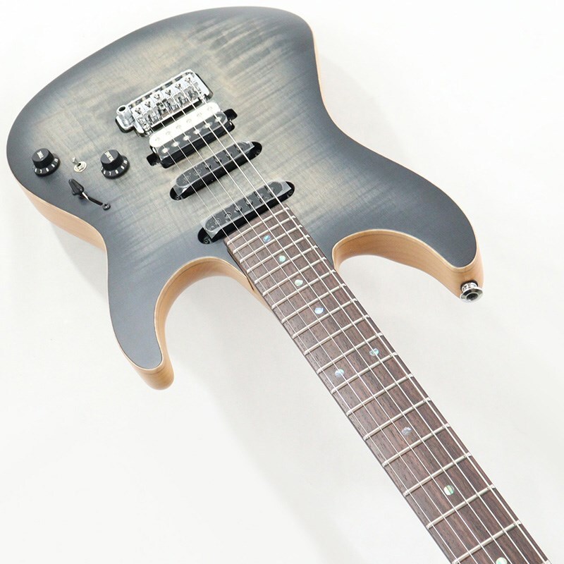 Ibanez Prestige TQM2-CUF (Charcoal Black Burst Flat) Tom Quayle Model 793072