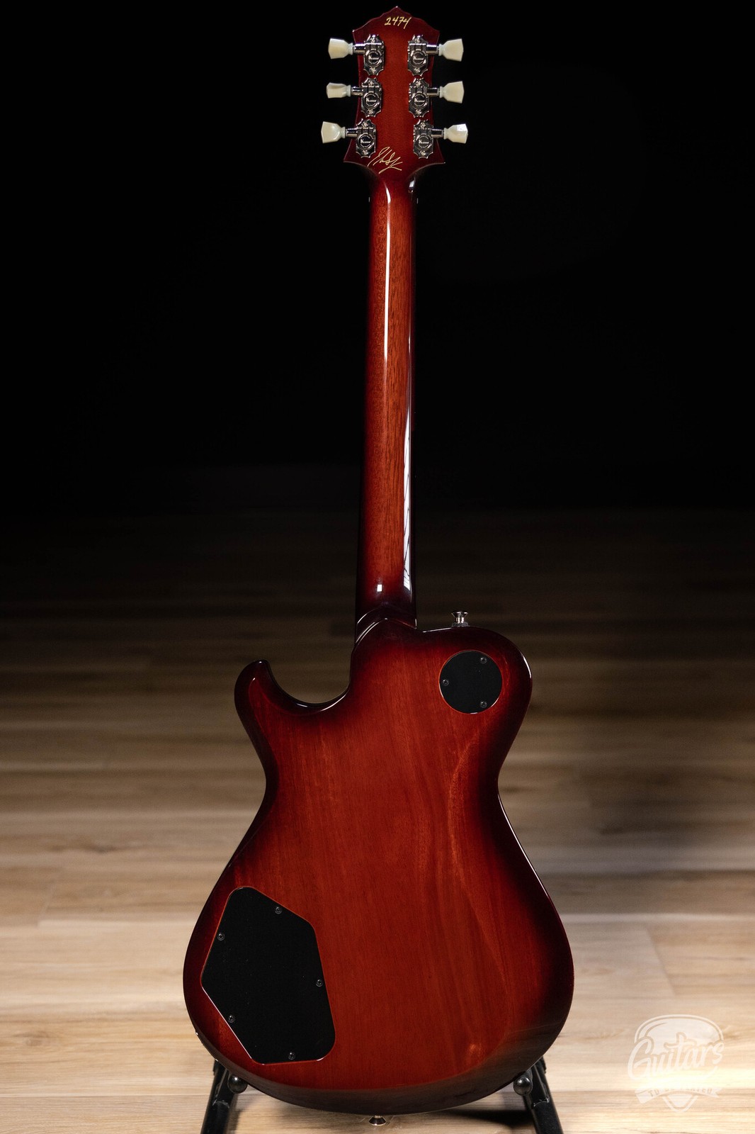 Knaggs Kenai T1 Flame Top Hollowbody Guitar w/ Ebony Fretboard – Fire (Gloss)
