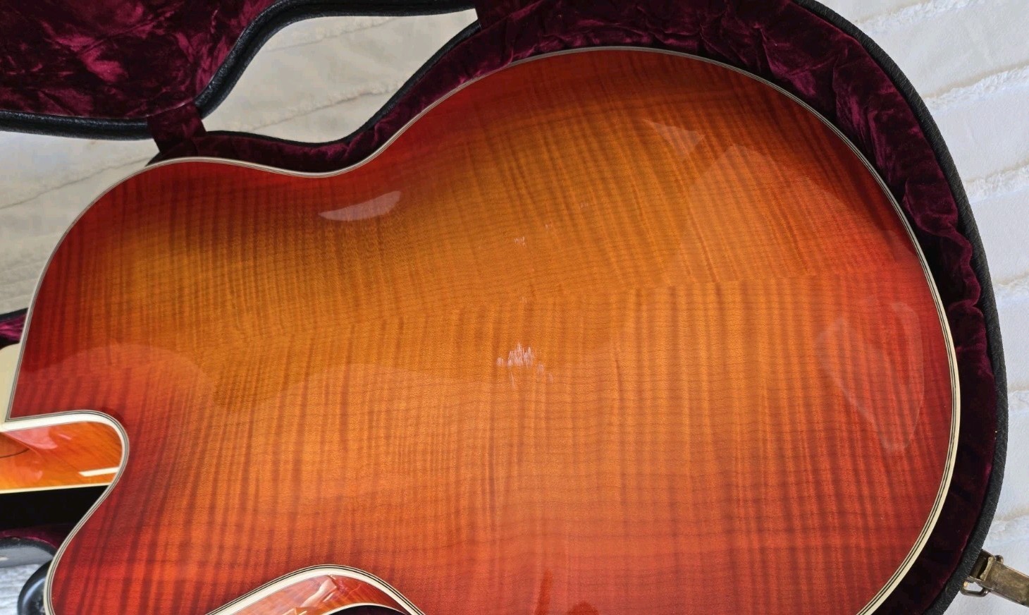 Rare Nelson Palen Handcrafted Jazz Archtop Guitar 2004 Serial 33 TKL Case