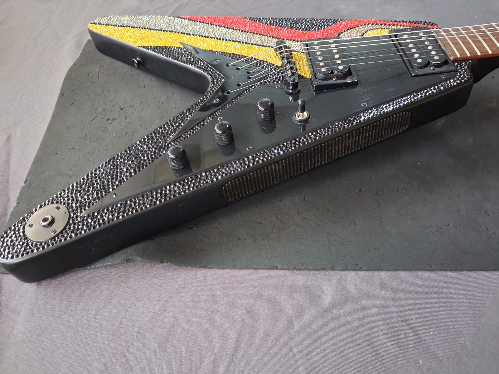 Epiphone Goth ’58 Flying V 2004 Precious Rebels Dunbar MIK W/OHC *FREE SHIPPING*