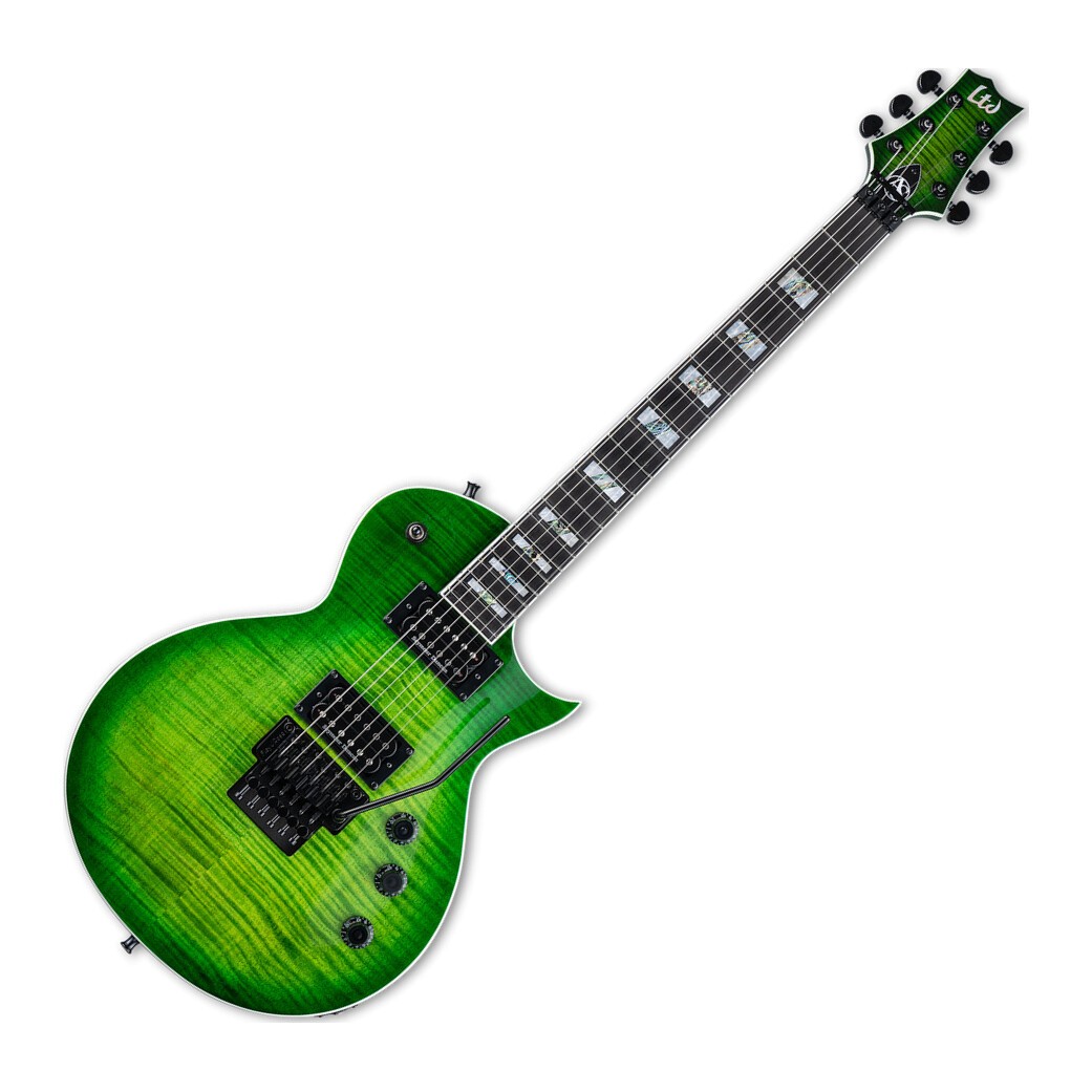 ESP LTD AS-1/FR/FM/LIME BURST guitar