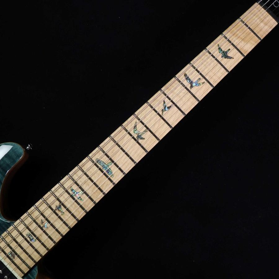 Paul Reed Smith(PRS) SE CE24 Maple top / Maple FB Slate Blue Natural Back