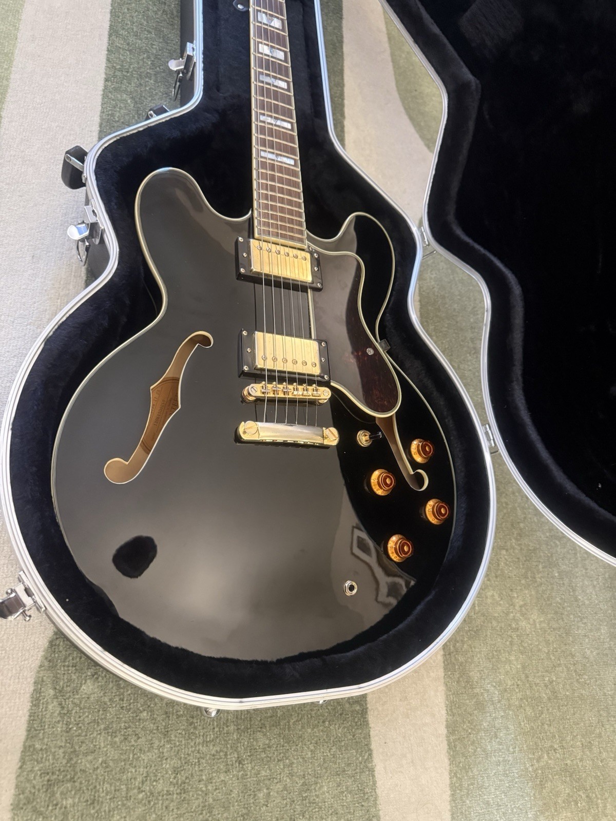 Listing Title 1999 Epiphone Sheraton II – Made in Korea – Fender Employee Owned