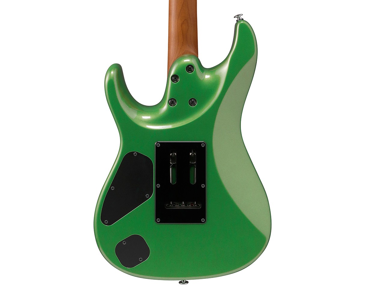 Ibanez AZ2402AGM AZ Prestige Electric Guitar w/Case – Apple Green Metallic