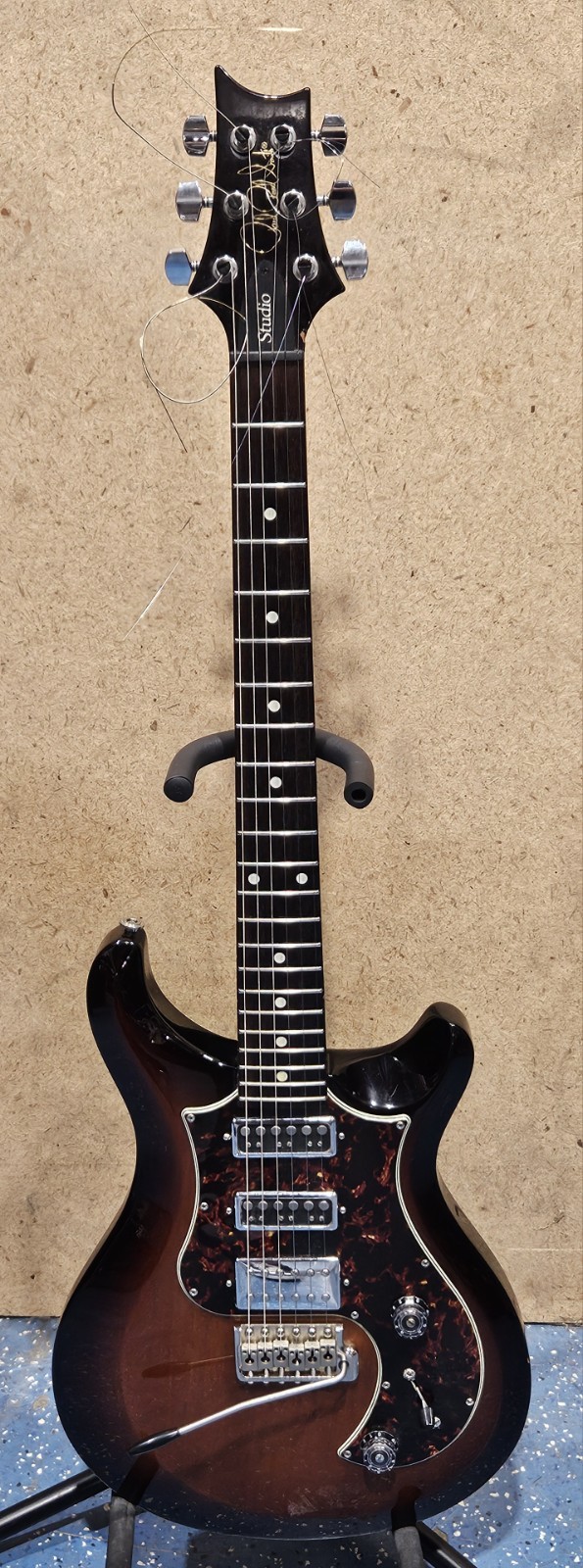 Paul Reed Smith PRS S2 Studio RH 6-String Electric Guitar Tobacco Sunburst -READ