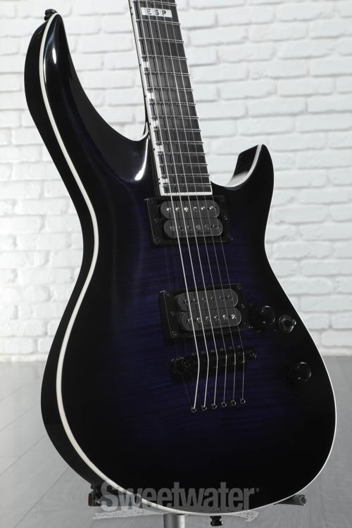 ESP E-II Horizon III – Flamed Maple, Reindeer Blue