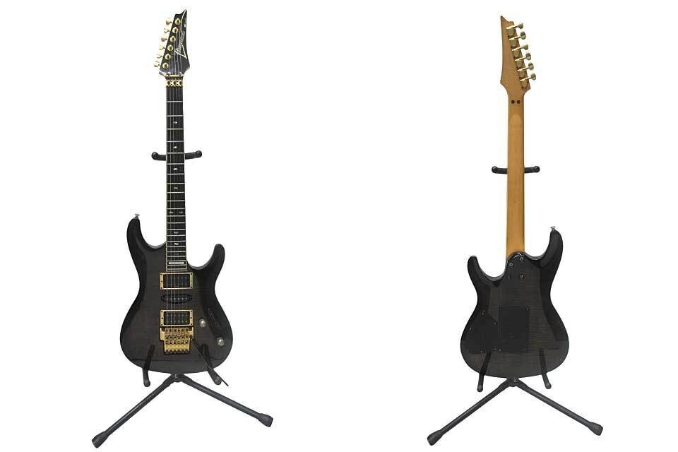 [Ibanez] S540FM TKS Transparent Black Sunburst Gold Hardware Made in Japan 1996