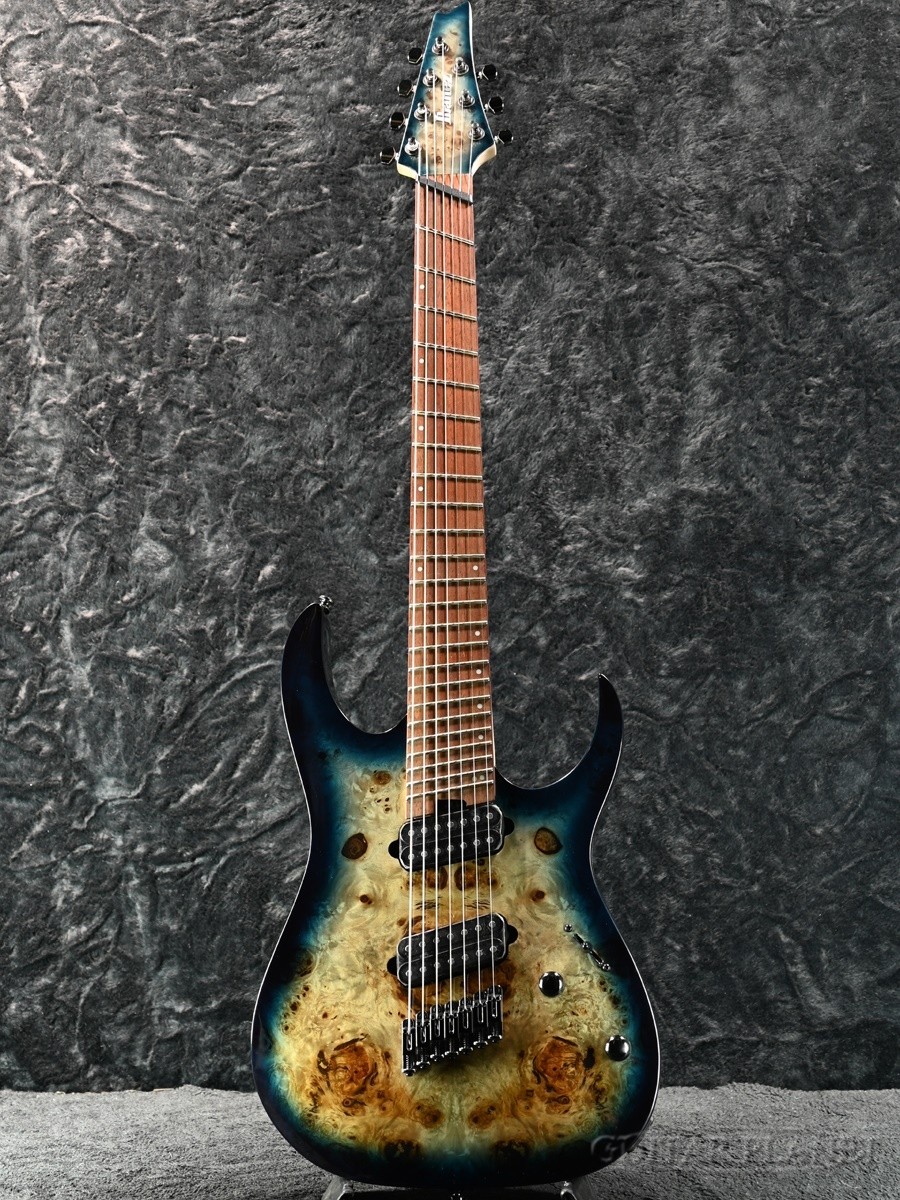 Ibanez RGMS7PB-CBS Cosmic Blue Starburst 7-String Multiscale Used