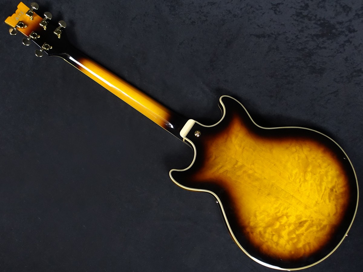 Ibanez AM93QM Antique Yellow Sunburst 2021 o8683