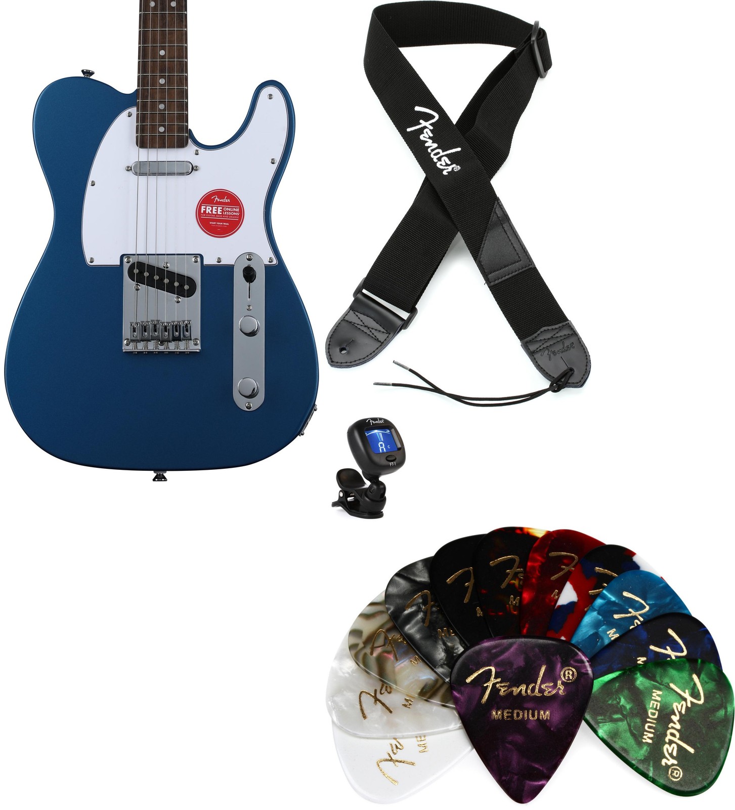 Squier 0378200502 + Fender 0239978005 + Fender 0990662080 + Fender 09803003