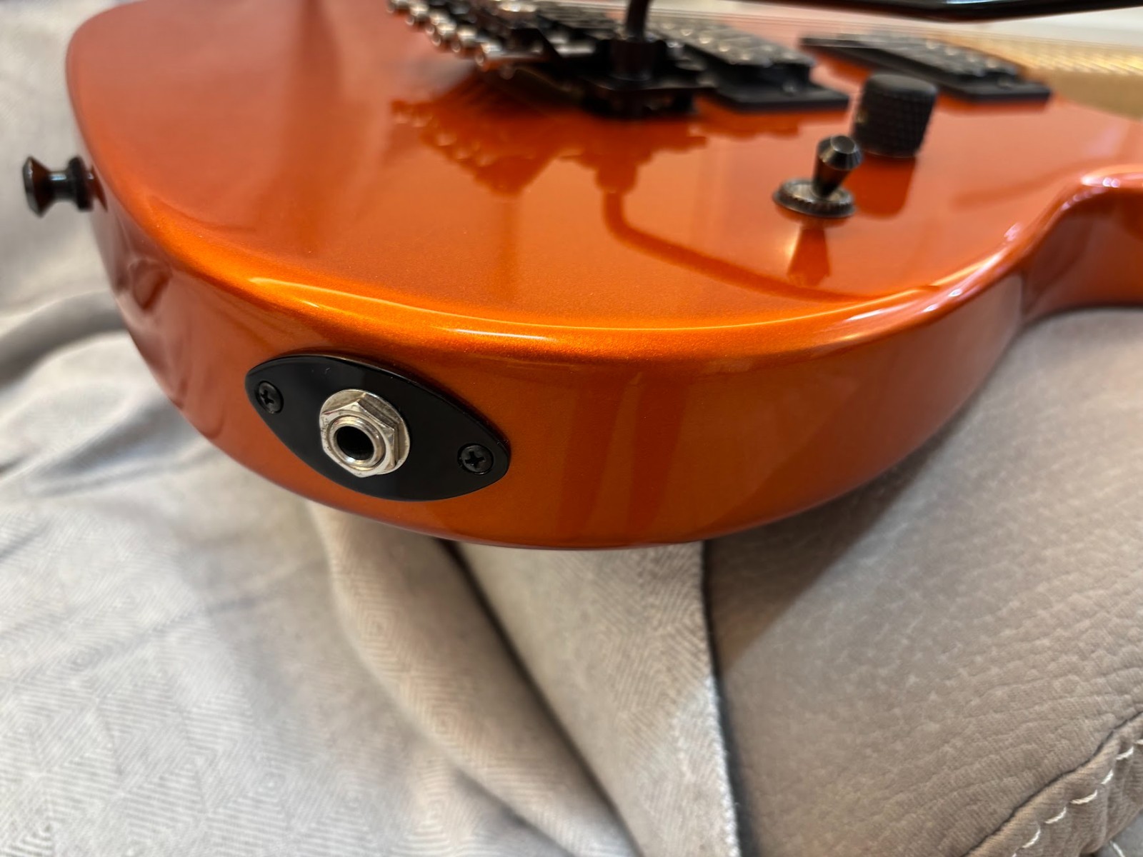 Charvel Jackson USA Select San Dimas Style 2 HH FR 2009 Candy Tangerine Upgraded