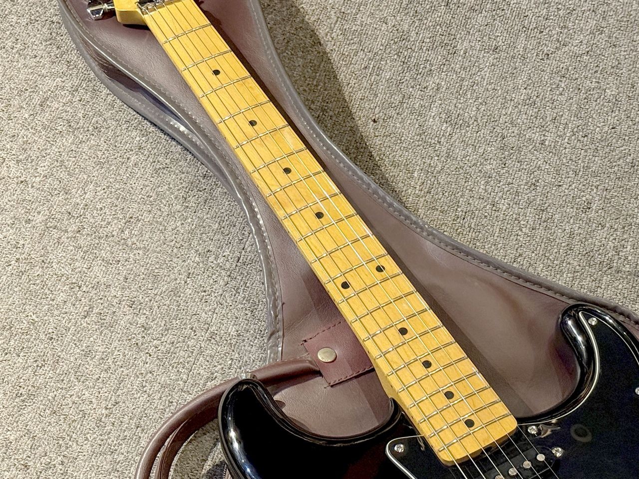 Fender Japan ST-55F Stratocaster Black MIJ 1986-1987 Floyd Rose Used