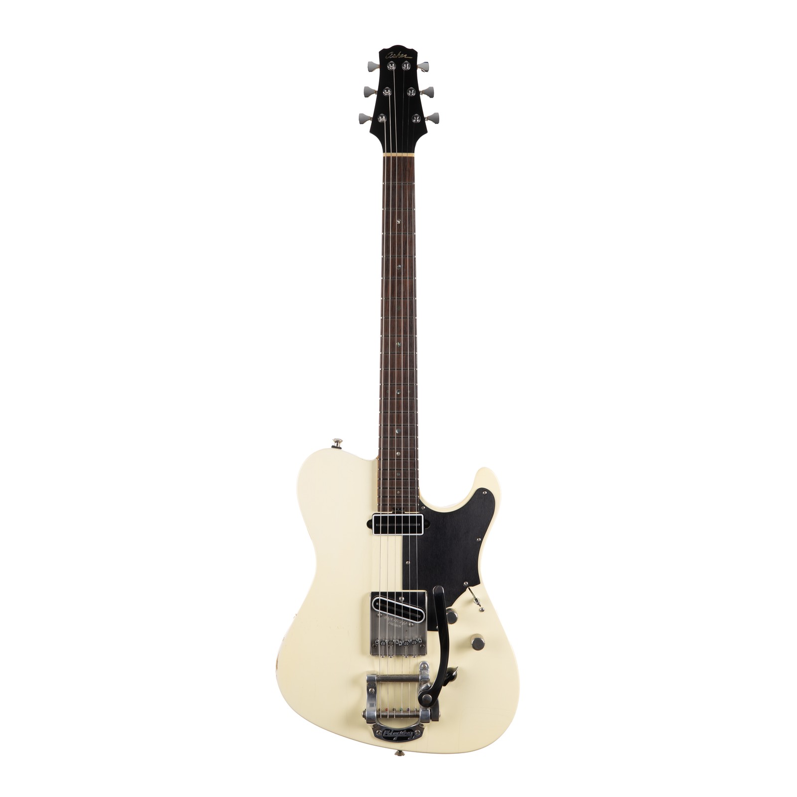 Used Asher T-Deluxe Olympic White Light Relic 2014