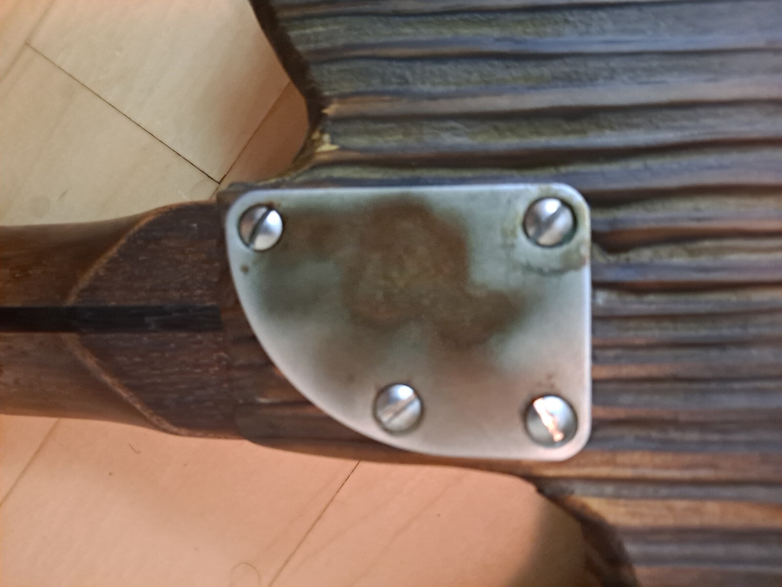 Sandblasted Stained Hand-built Esquire Electric by Mudbone Guitars
