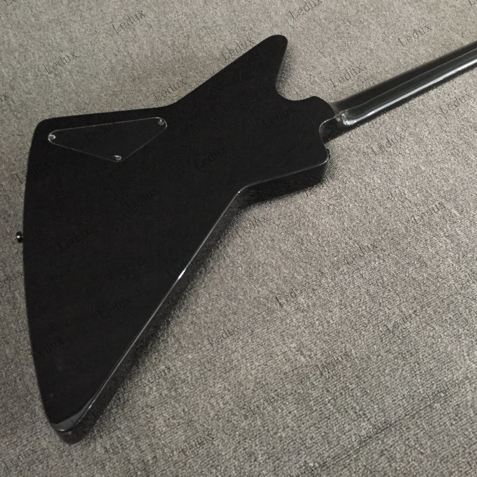 Electric Guitar HH Pickups Mahogany Body&Neck Black Part 6String Black Fast Ship