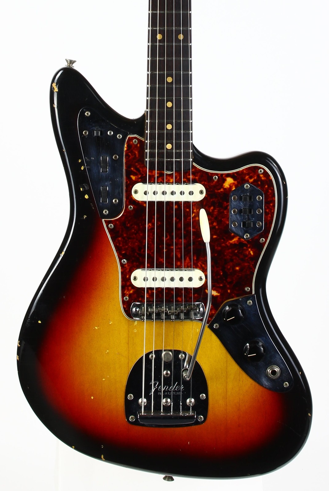 1963 Fender Jaguar Sunburst w Original Case | Pre-CBS Offset CLEAN Vintage