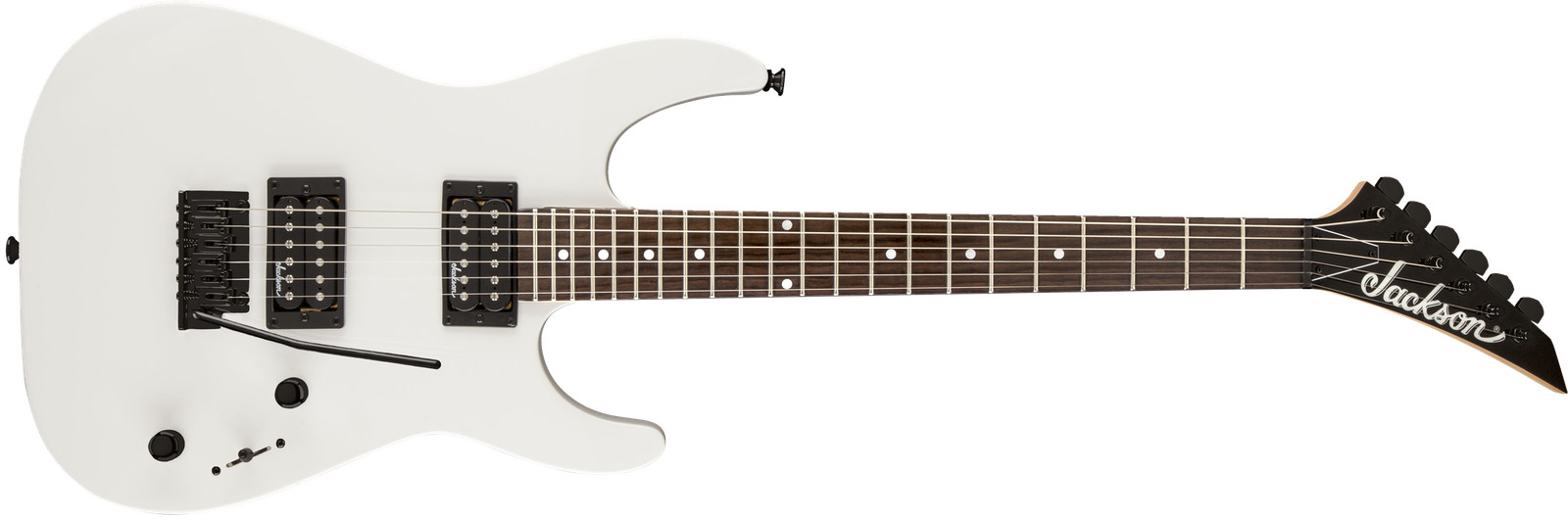 Jackson JS Series Dinky JS11, Electric Guitar Amaranth Fingerboard, White